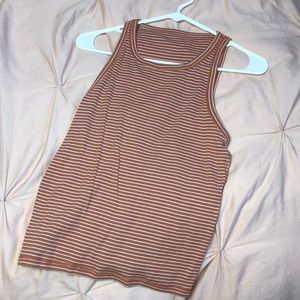 White and reddish brown top from American Eagle